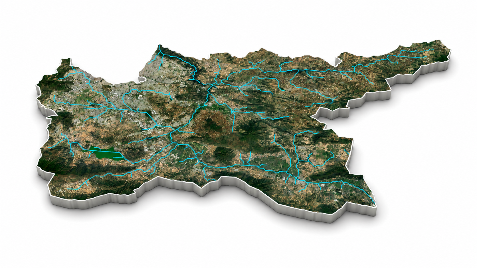 Santiago 1 basin overview
